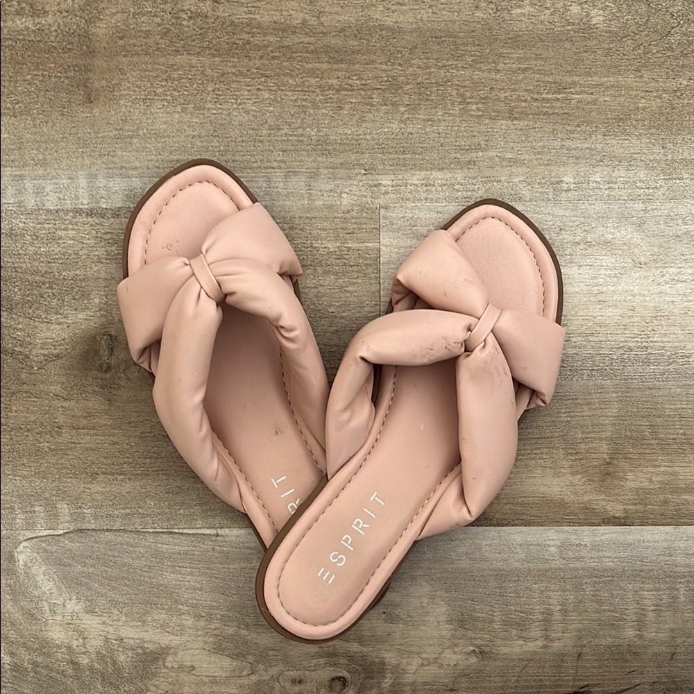 ✨Esprit Women's Pink Slide Sandals